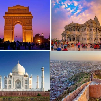 Delhi Agra Mathura Vrindavan Tour Package